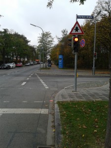 Das Ende der Schleißheimer Straße