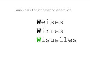 Weises wirres wisuelles